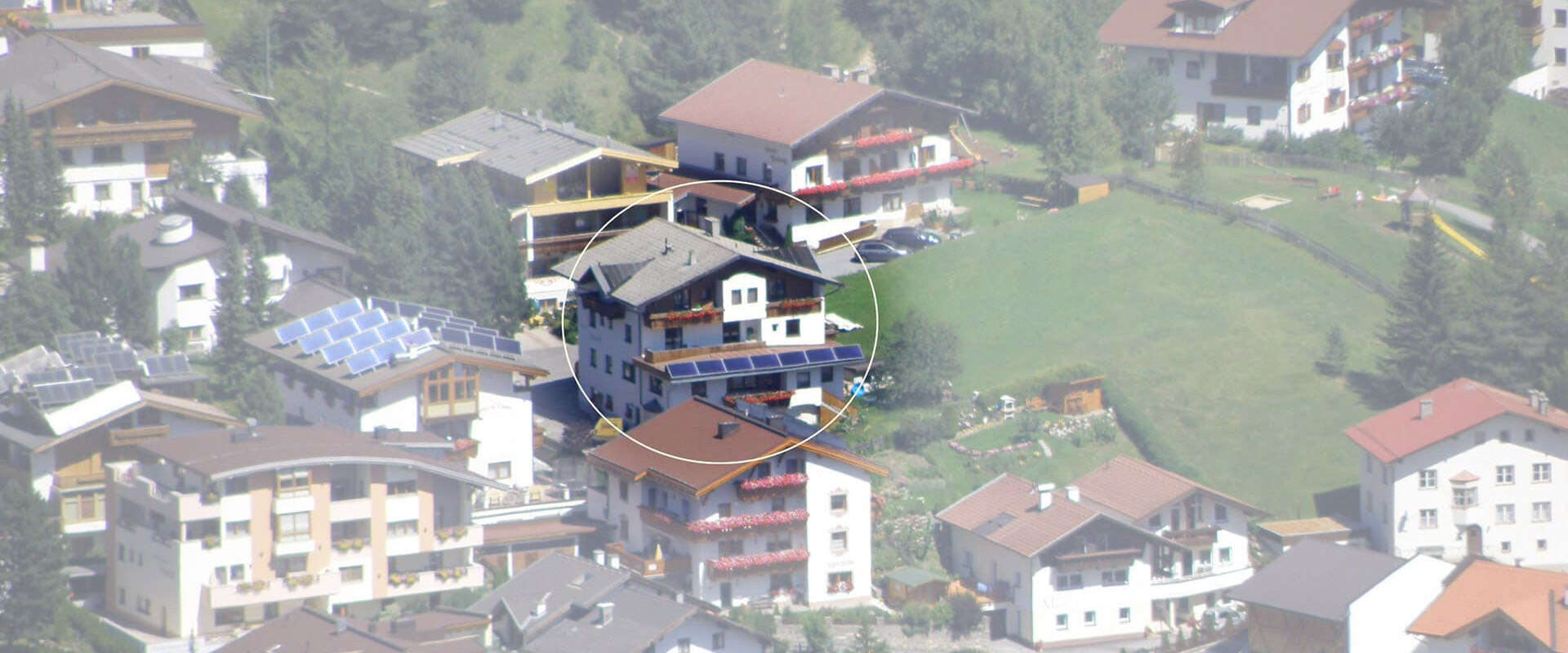 Lage des Haus Sonneck in Serfaus