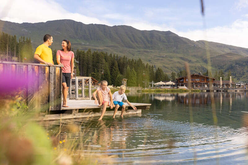 Splashing around at Högsee